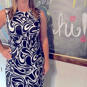 Michael Kors midi dress with pockets EUC